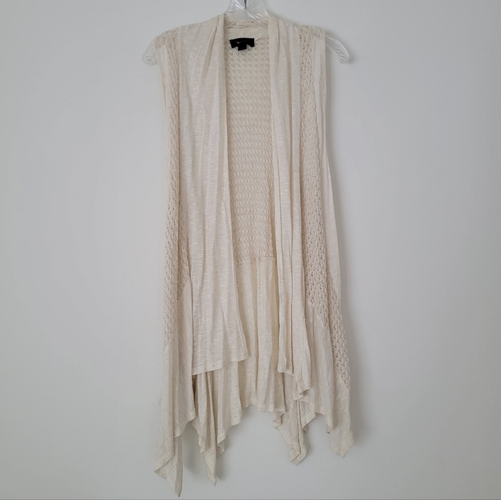 AB Studio Indie Granola Ivory Knit Top